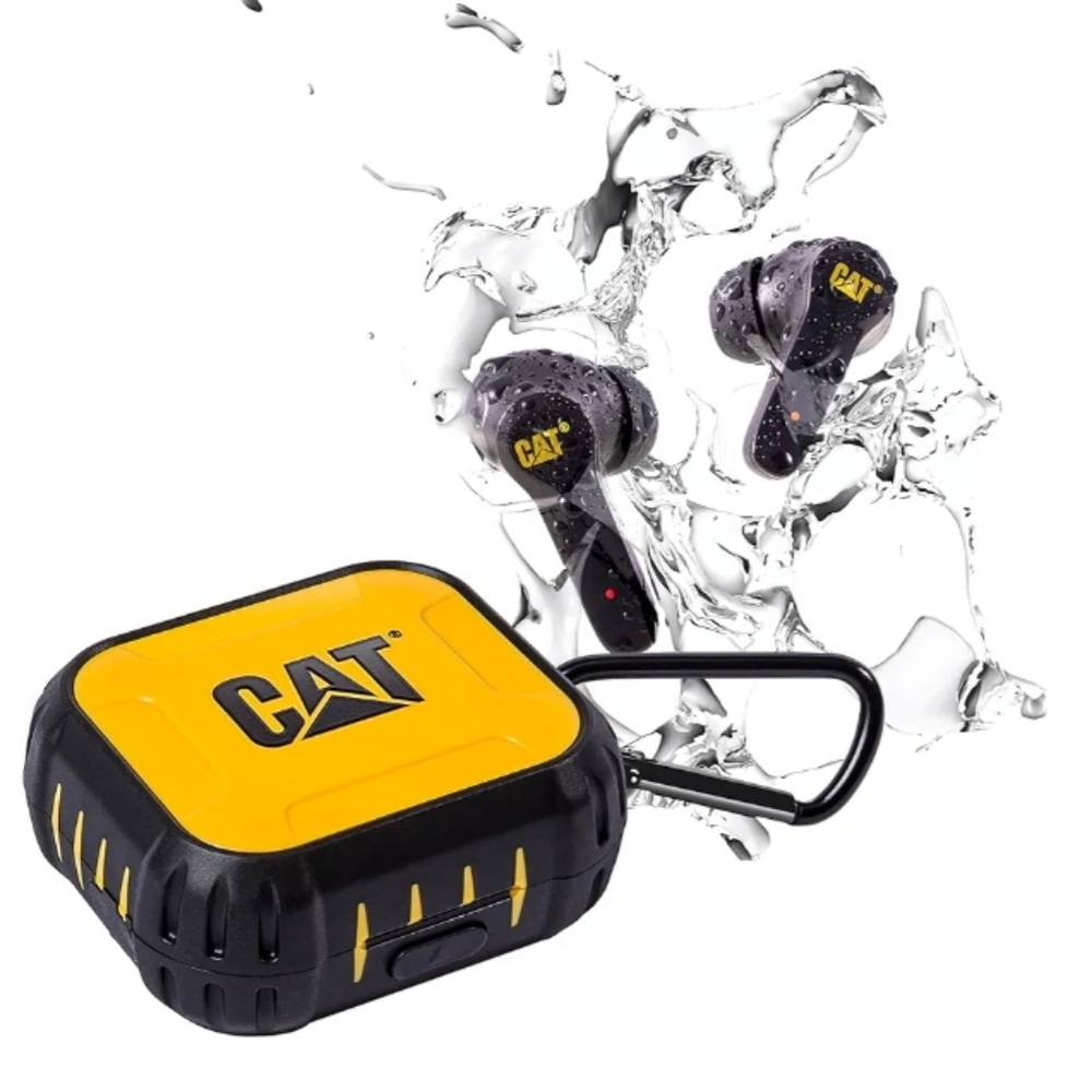 CAT Noise Cancelling Bluetooth Earbuds